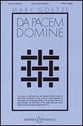 Da Pacem Domine SSAA choral sheet music cover